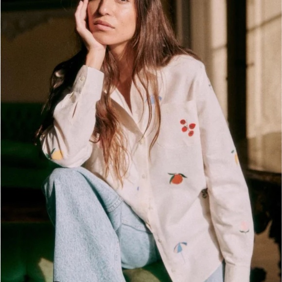 Sezane Tops - Sezane Tomboy shirt. Like New!